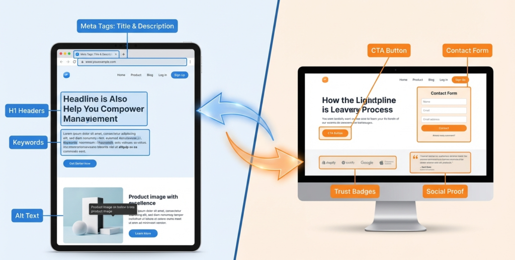 SEO-to-CRO: How SMEs can Build Landing Pages That Rank and Convert